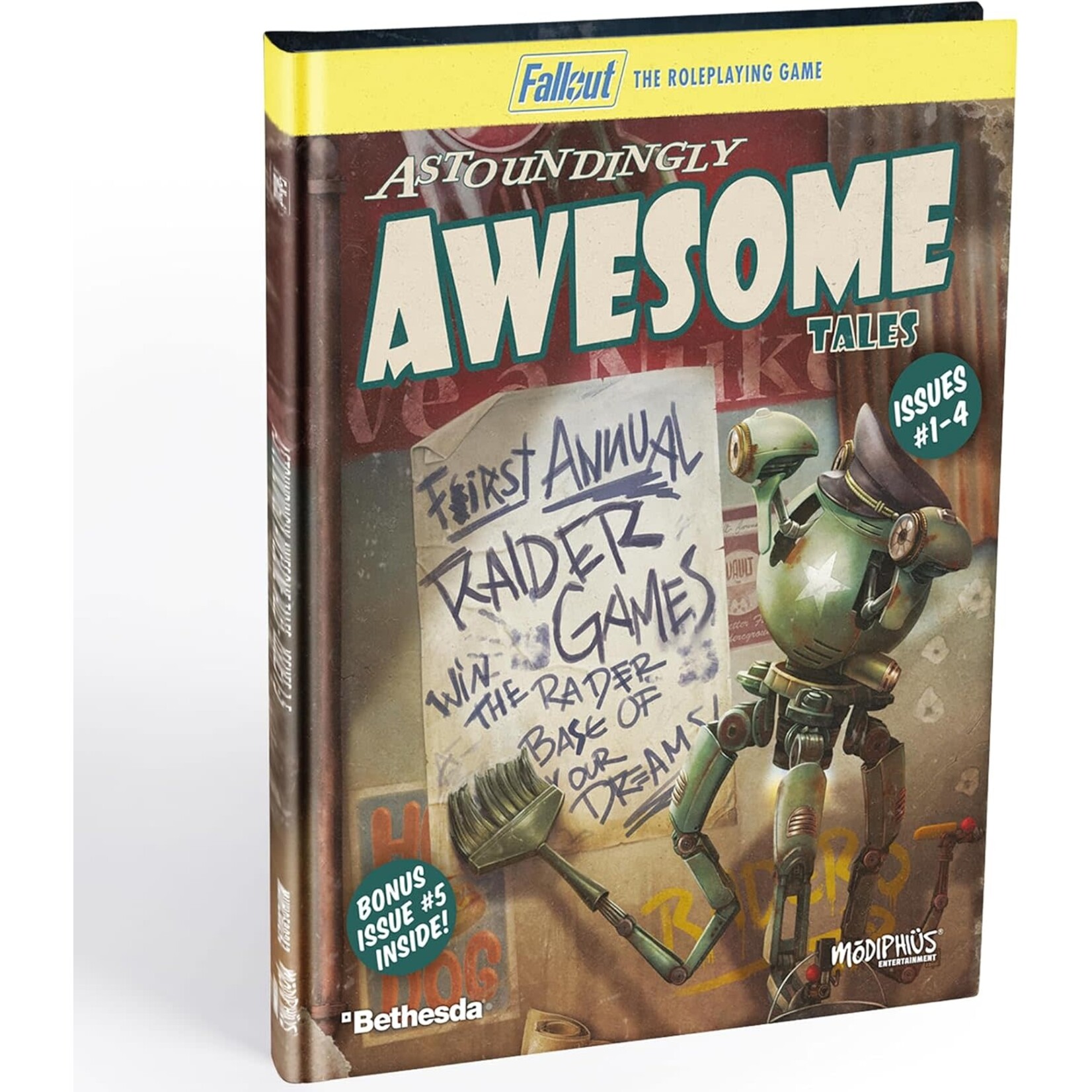 Modiphius Fallout III The RPG: Astoundingly Awesome Tales 1-4 & Bonus