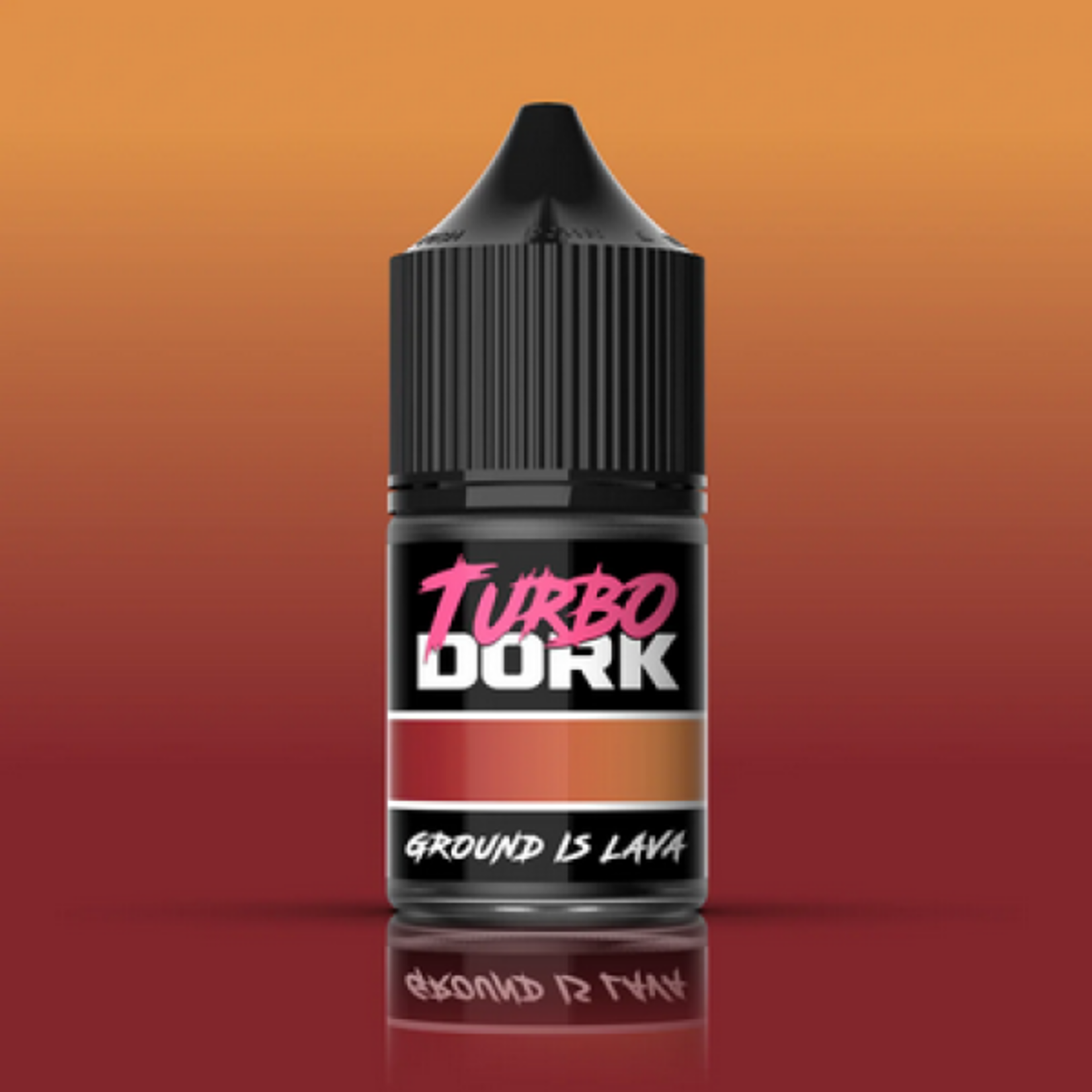 Turbo Dork Turbo Dork Ground Is Lava Acrylic Paint 22ml