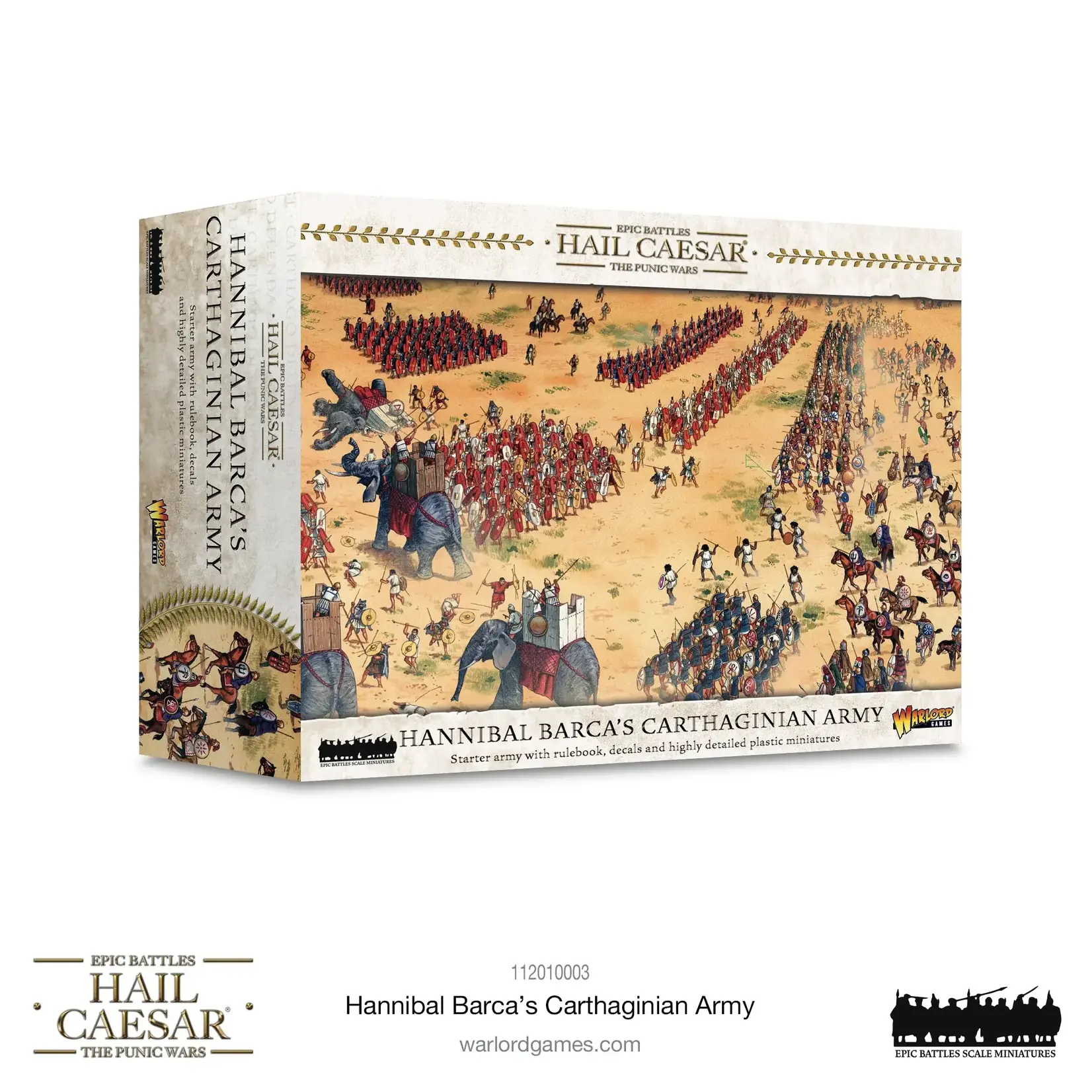 Warlord Games (Epic) Hail Caesar Hannibal Barca's Carthaginian Army (The Punic Wars)