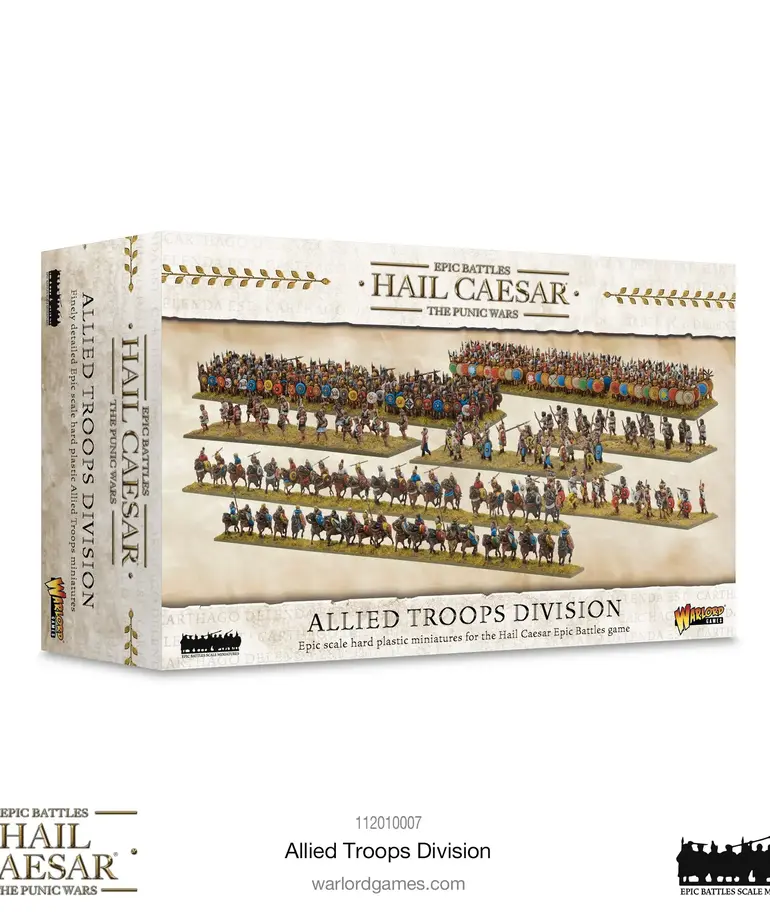 Warlord Games (Epic) Hail Caesar Allied Troops Division (The Punic Wars)