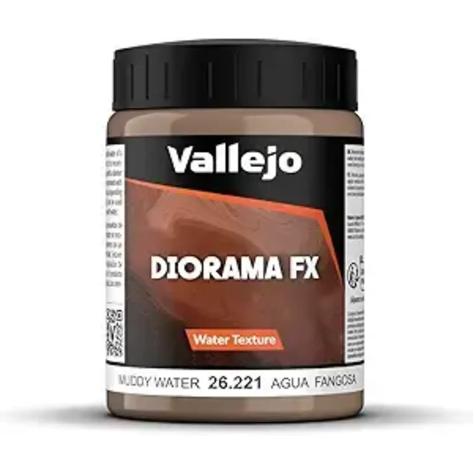 Vallejo Vallejo Water: Muddy Water 200ml (Paste)