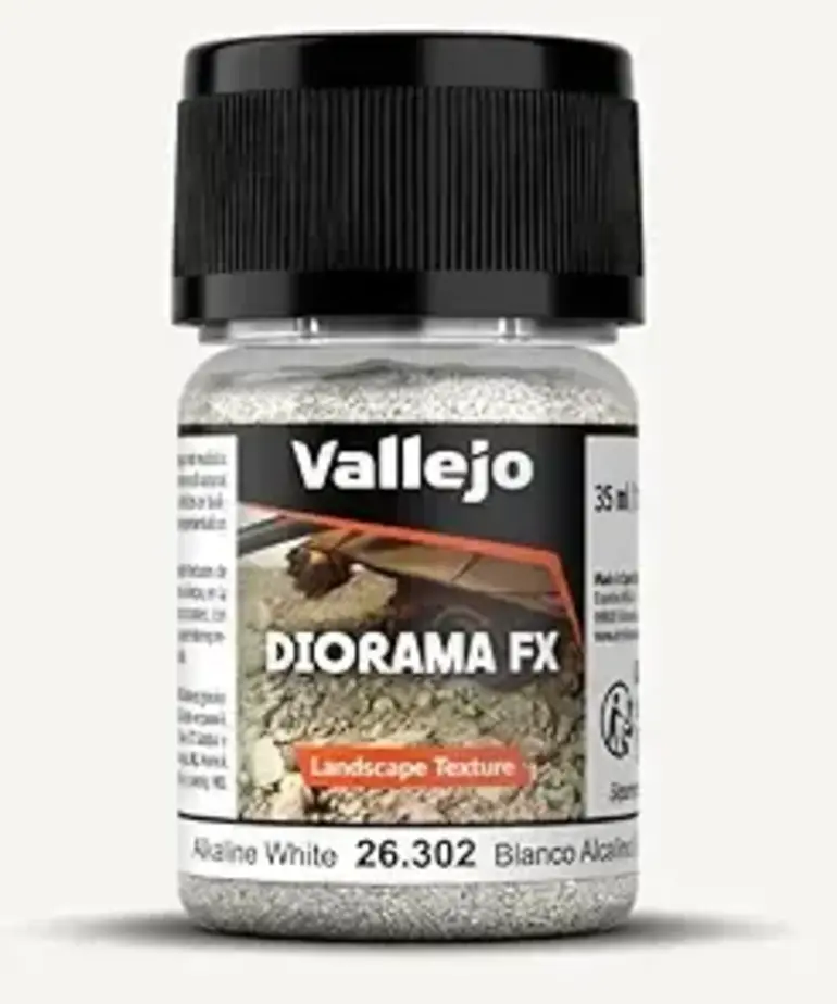 Vallejo Vallejo Diorama FX: Alcaline White 1-2mm (60g)