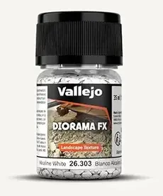 Vallejo Vallejo Diorama FX: Alcaline White 2-5mm (60g) Vallejo Vallejo Diorama FX: Alcaline White 2-5mm (60g)