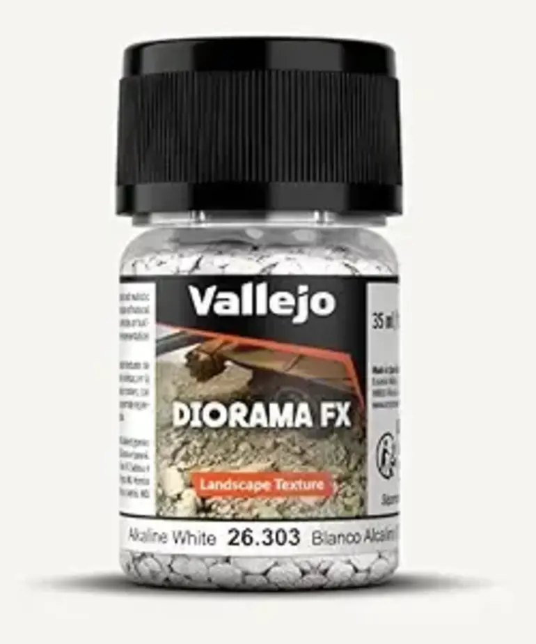 Vallejo Vallejo Diorama FX: Alcaline White 2-5mm (60g)