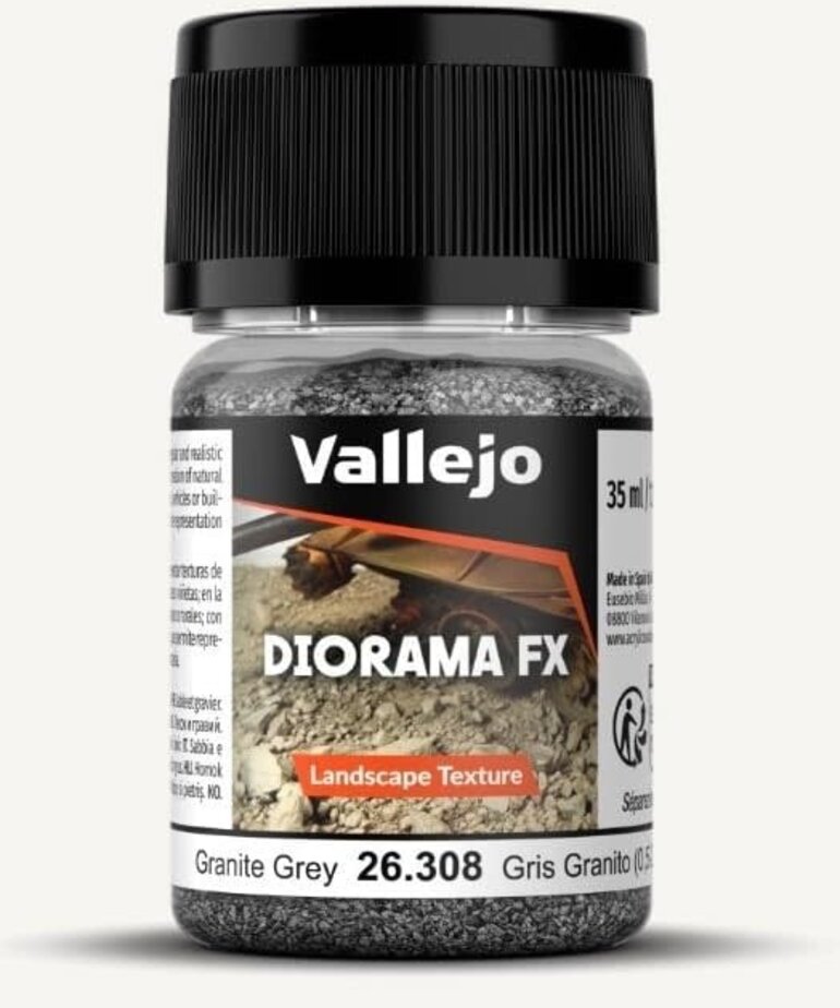 Vallejo Vallejo Diorama FX: Granite Grey .5-2mm (60g)