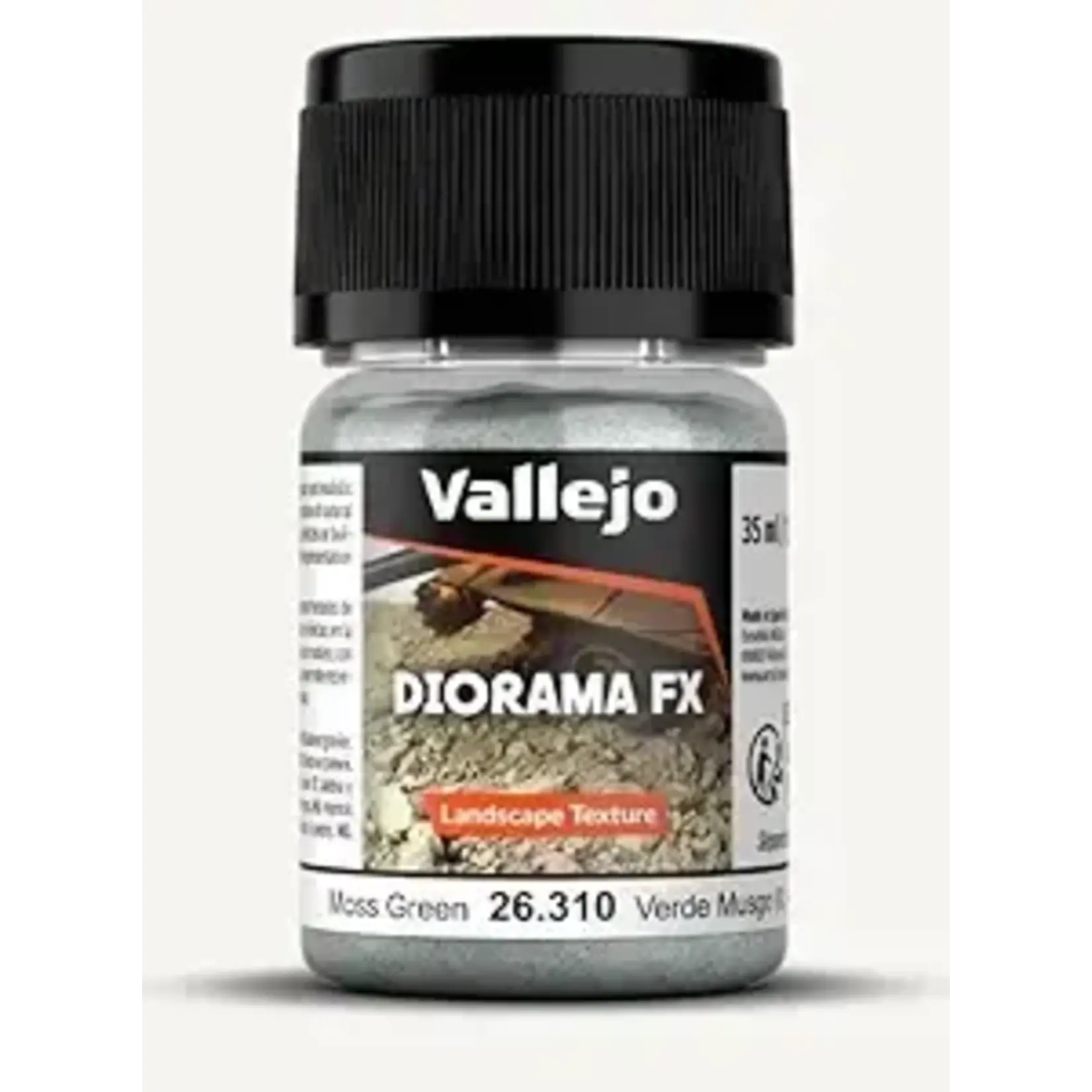 Vallejo Vallejo Diorama FX: Moss Green .1-1mm (60g)