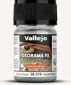 Vallejo Vallejo Diorama FX: Moss Green .1-1mm (60g)