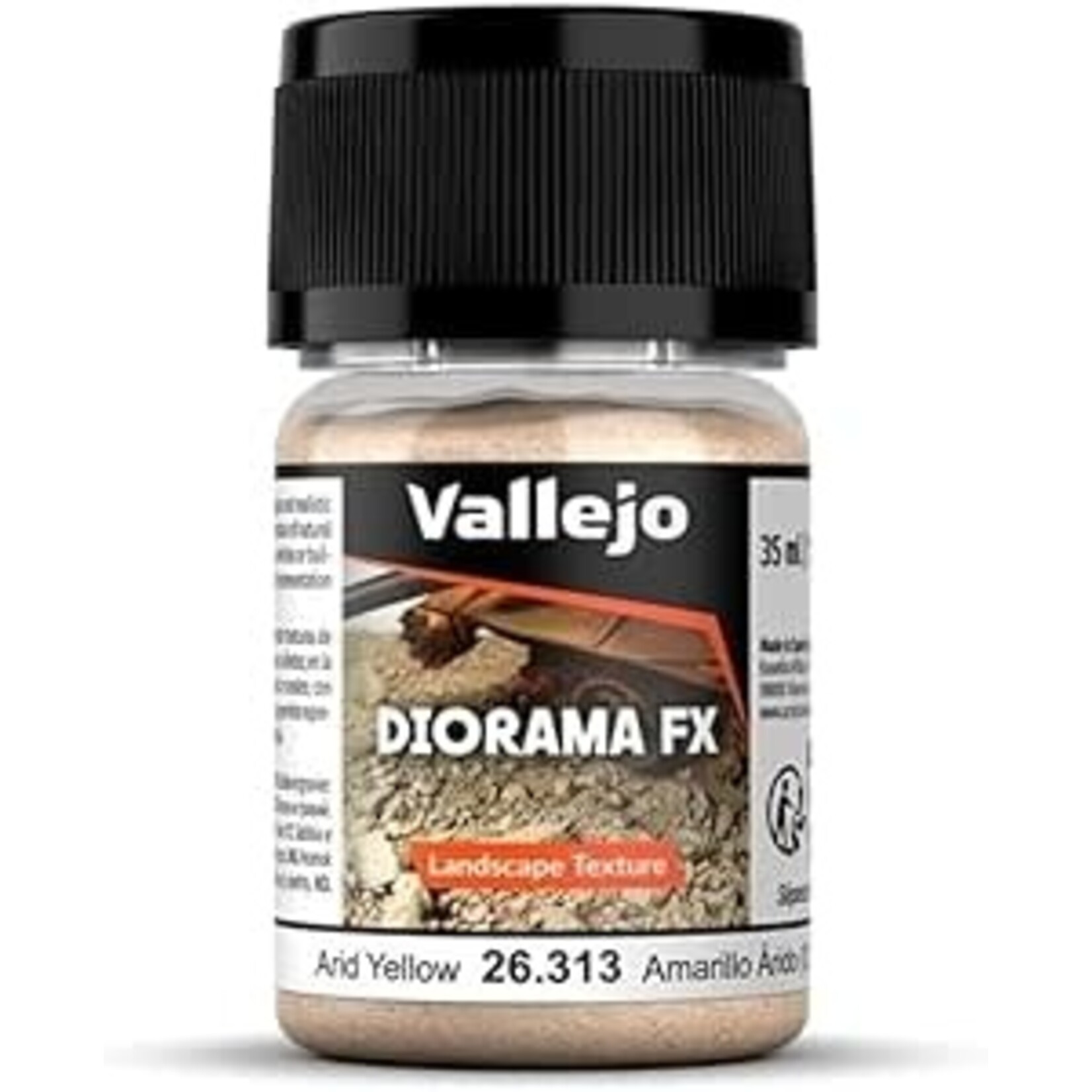 Vallejo Vallejo Diorama FX: Arid Yellow .1-.6mm (60g)