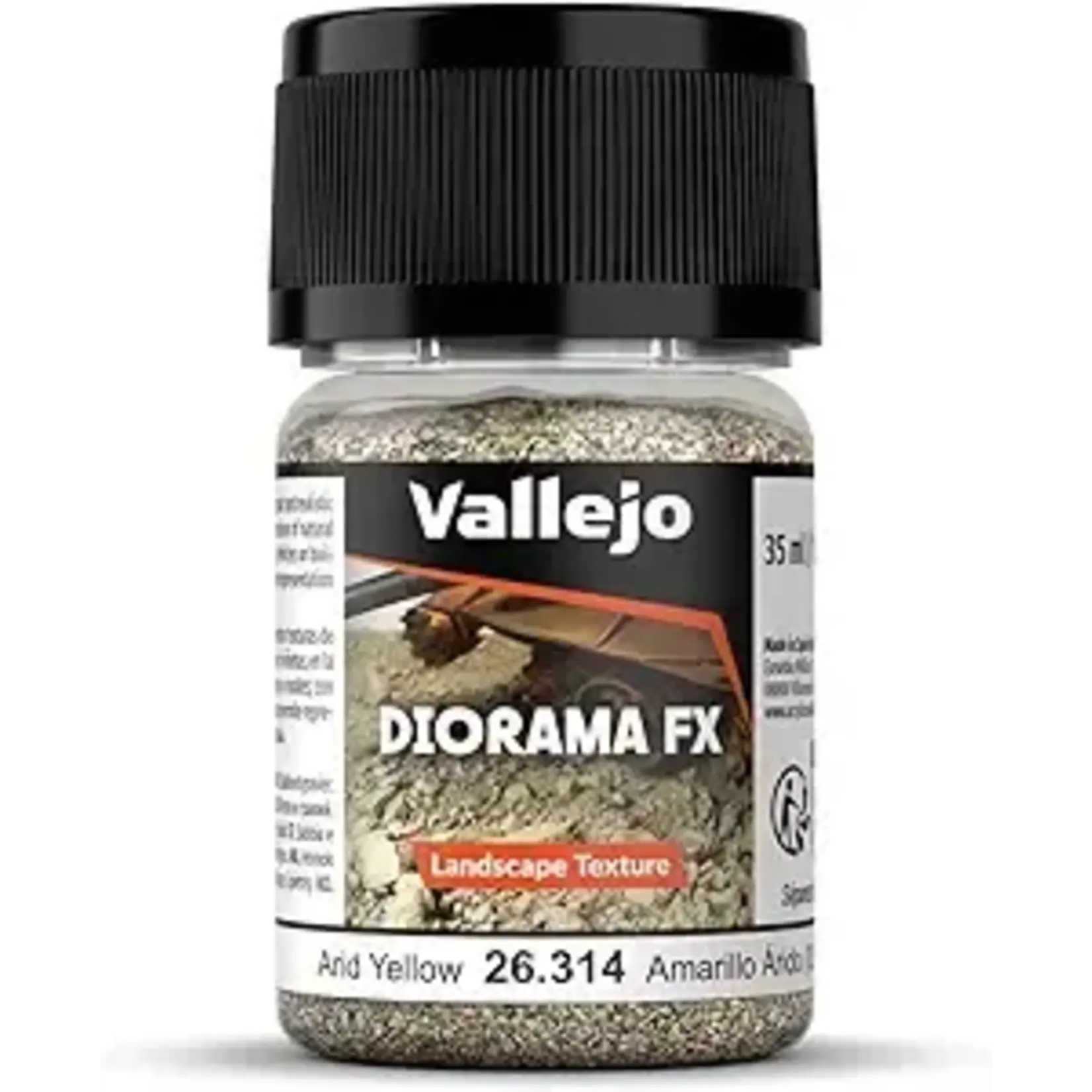 Vallejo Vallejo Diorama FX: Arid Yellow .5-2mm (60g)