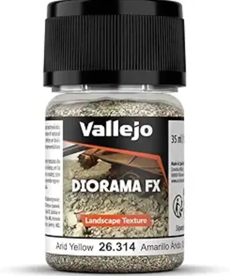 Vallejo Vallejo Diorama FX: Arid Yellow .5-2mm (60g)