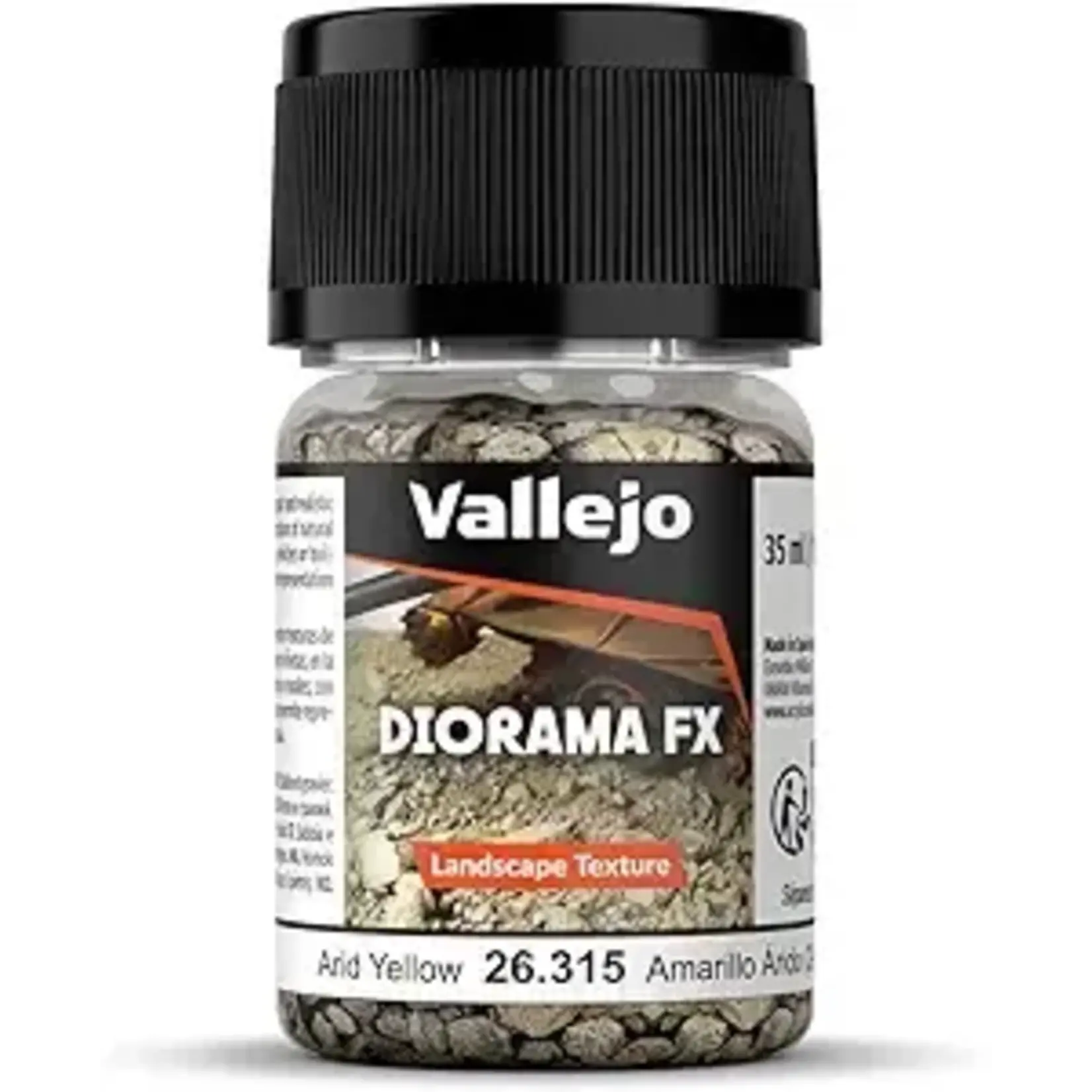 Vallejo Vallejo Diorama FX: Arid Yellow 2-5mm (60g)