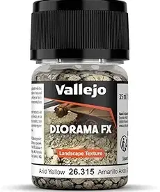 Vallejo Vallejo Diorama FX: Arid Yellow 2-5mm (60g)