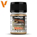 Vallejo Vallejo Diorama FX: Warm Orange .1-1mm (60g)