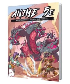 Japanime Games Anime 5E: Monstrum Libri Volume 2 Aquatic and Desertic