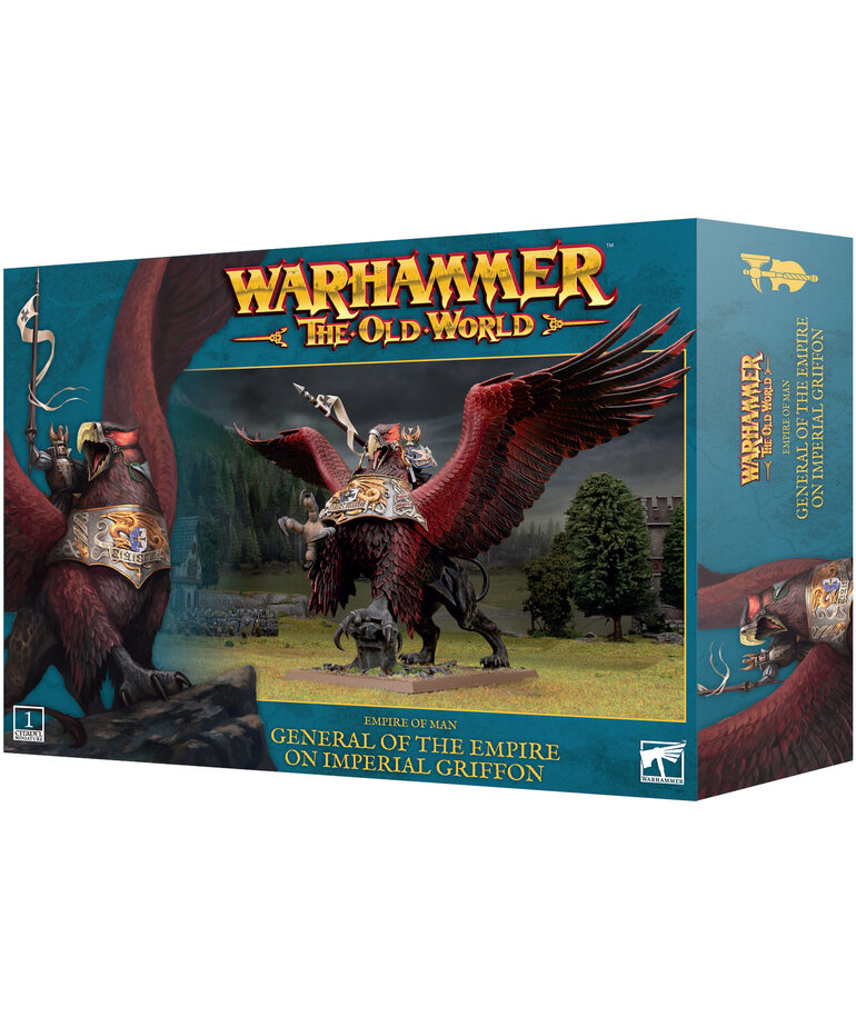 Old World Old World: Empire Of Man: General Of the Empire On Imperial Griffon