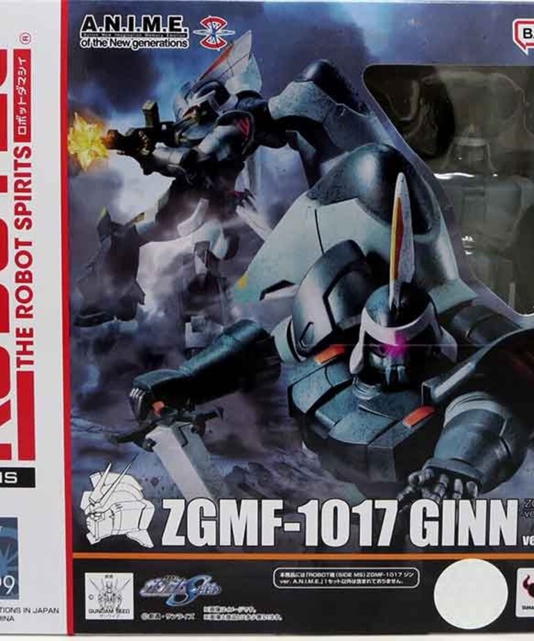 Bandai Bandai Spirits The Robot Spirits  ZGMF-1017 Ginn ver. A.N.I.M.E. "Mobile Suit Gundam Seed"