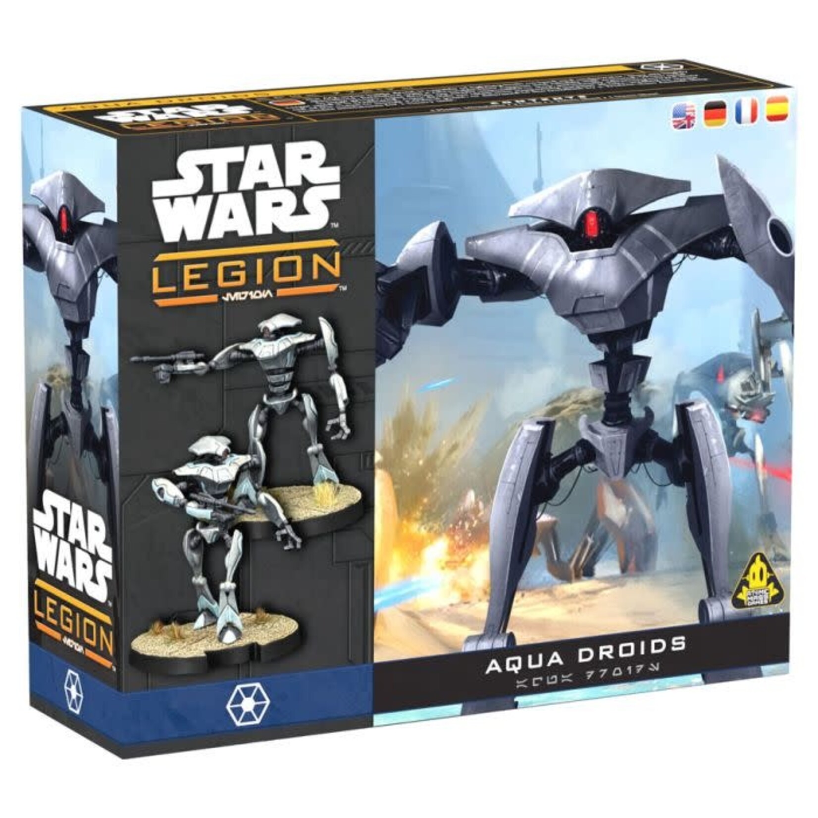 Atomic Mass Games Star Wars Legion Aqua Droids
