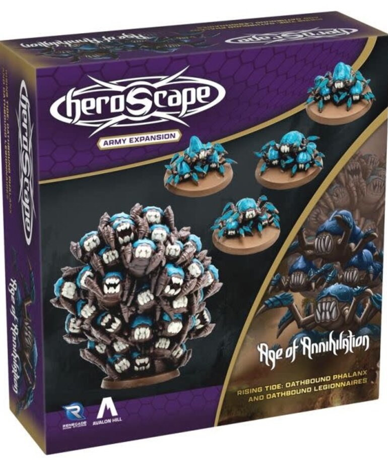 Renegade Game Studio Heroscape: Rising Tide: Oathbound Phalanx and Oathbound Legionnaires Army Expansion