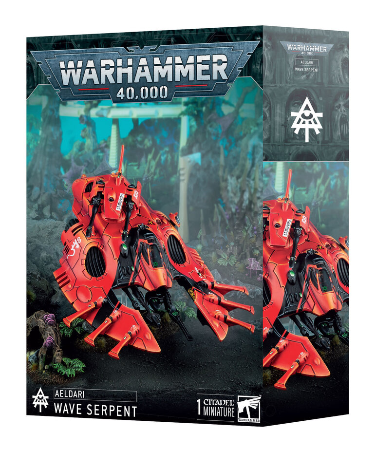 Warhammer 40k 40K 10th Edition: Aeldari: Wave Serpent