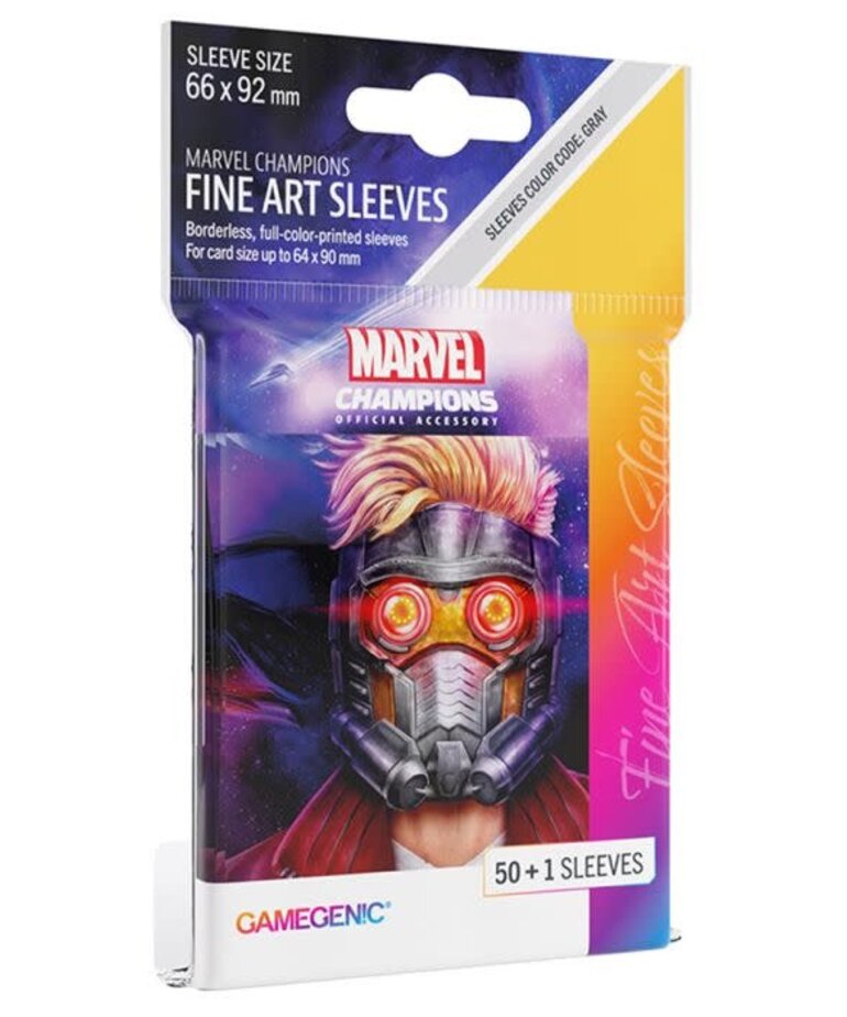 Gamegenic Marvel Champions Sleeves: Star Lord