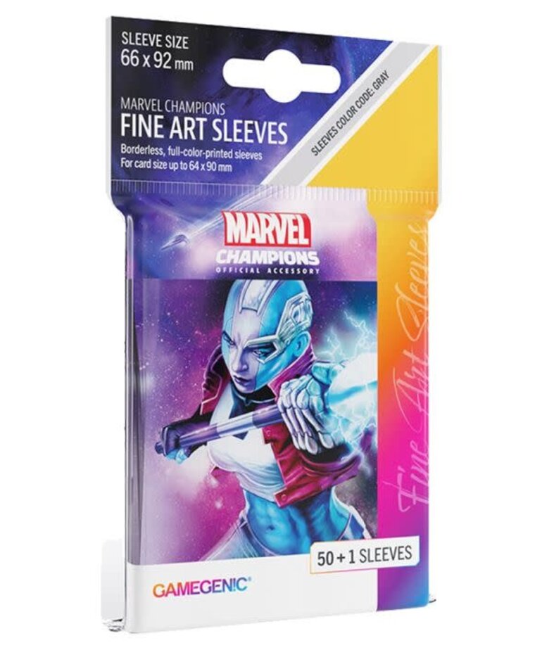 Gamegenic Marvel Champions Sleeves: Nebula