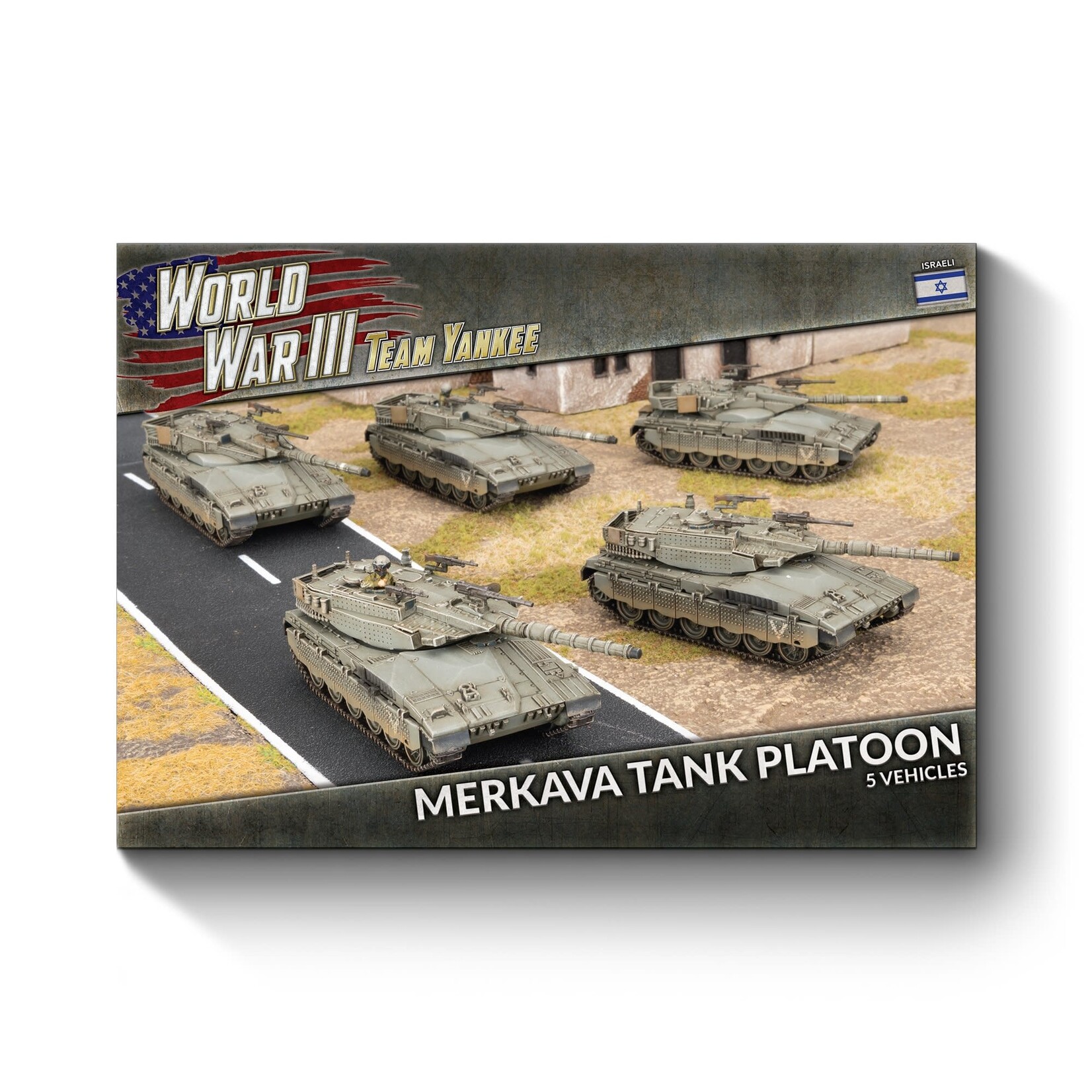 Team Yankee Team Yankee: Israeli: Merkava 3 Tank Platoon (5)