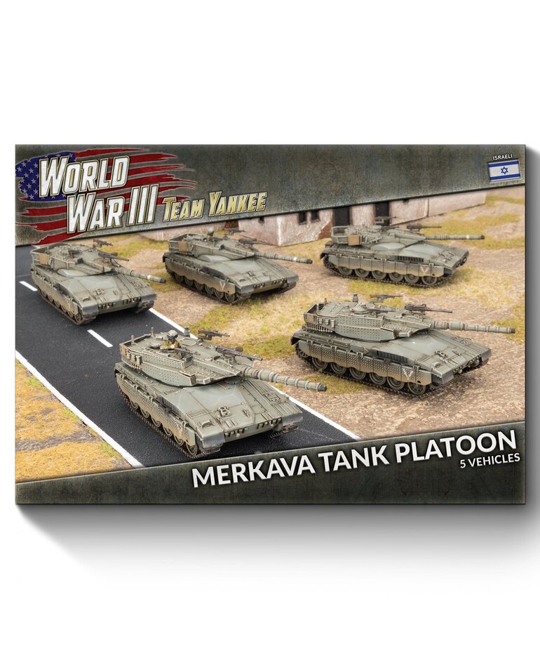 Team Yankee Team Yankee: Israeli: Merkava 3 Tank Platoon (5)