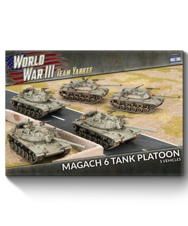 Team Yankee Team Yankee: Israeli: Magach 6 (Blazer) Tank Platoon (5)