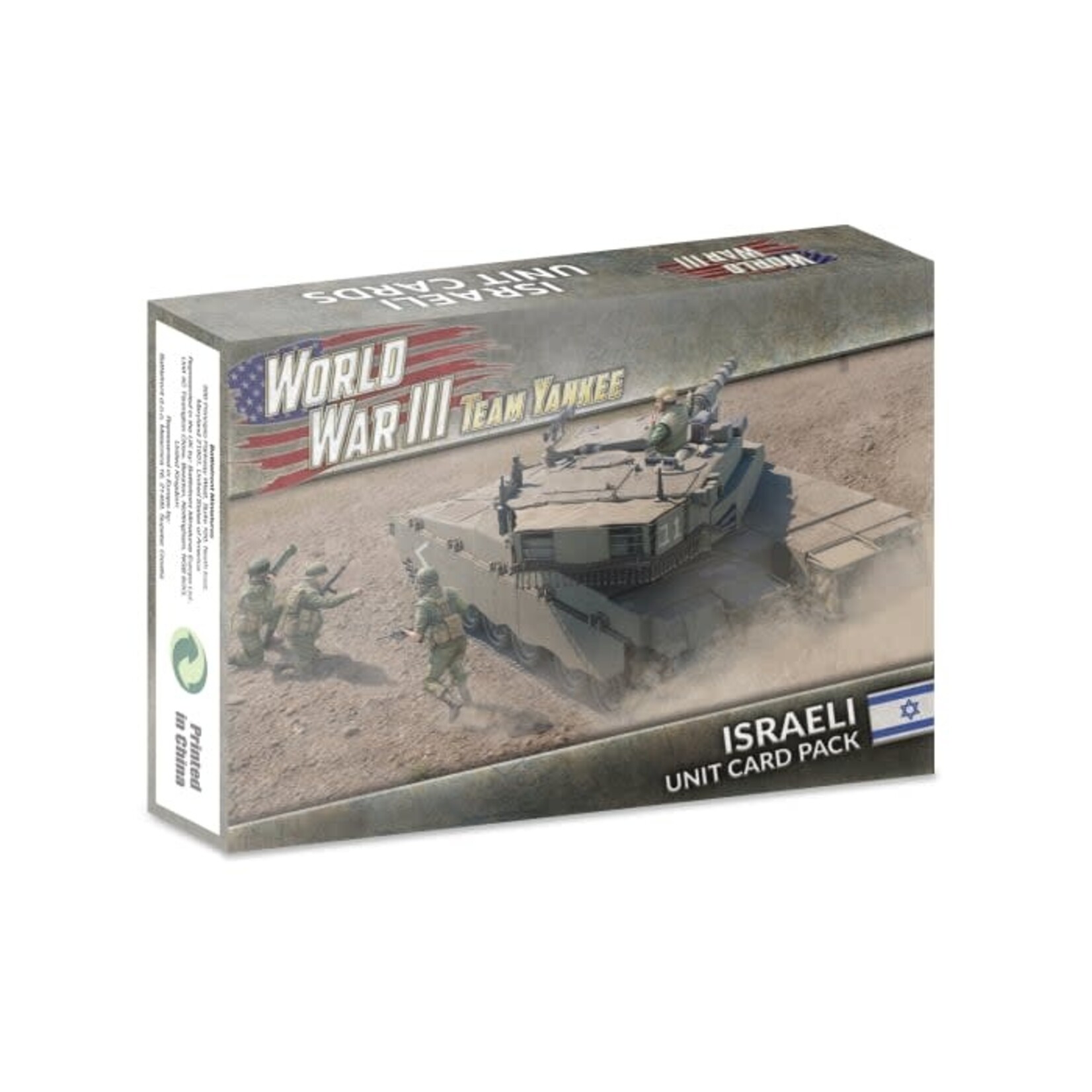 Team Yankee Team Yankee: Israeli: Unit Card Pack