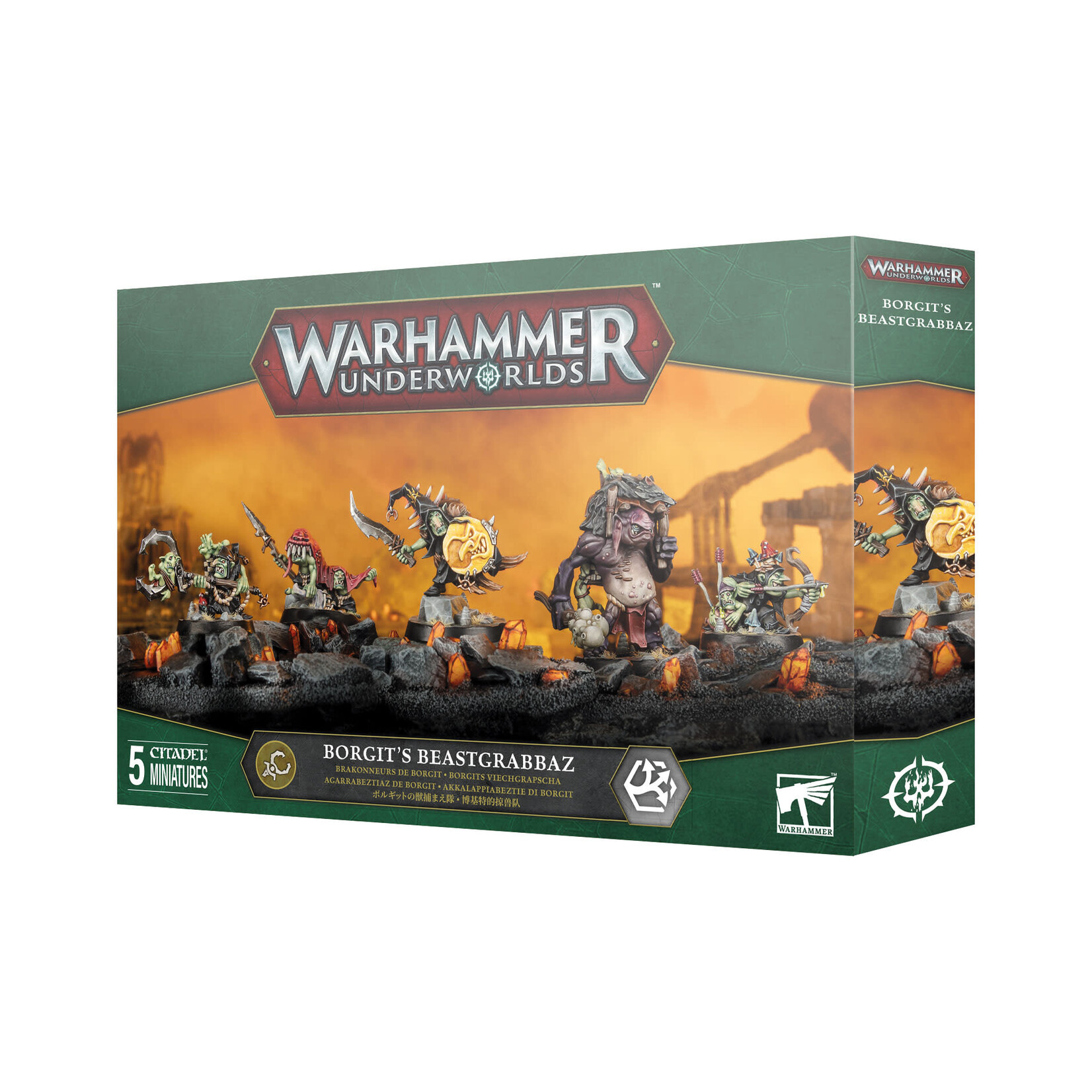 Age of Sigmar Warhammer Underworlds: Borgits Beastgrabbaz