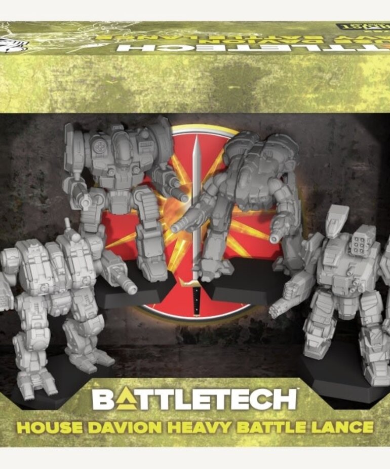 Catalyst Battletech: Davion Heavy Battle Lance