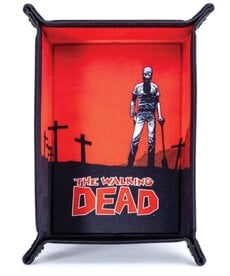 Metallic Dice Games MDG Folding Dice Tray: The Walking Dead