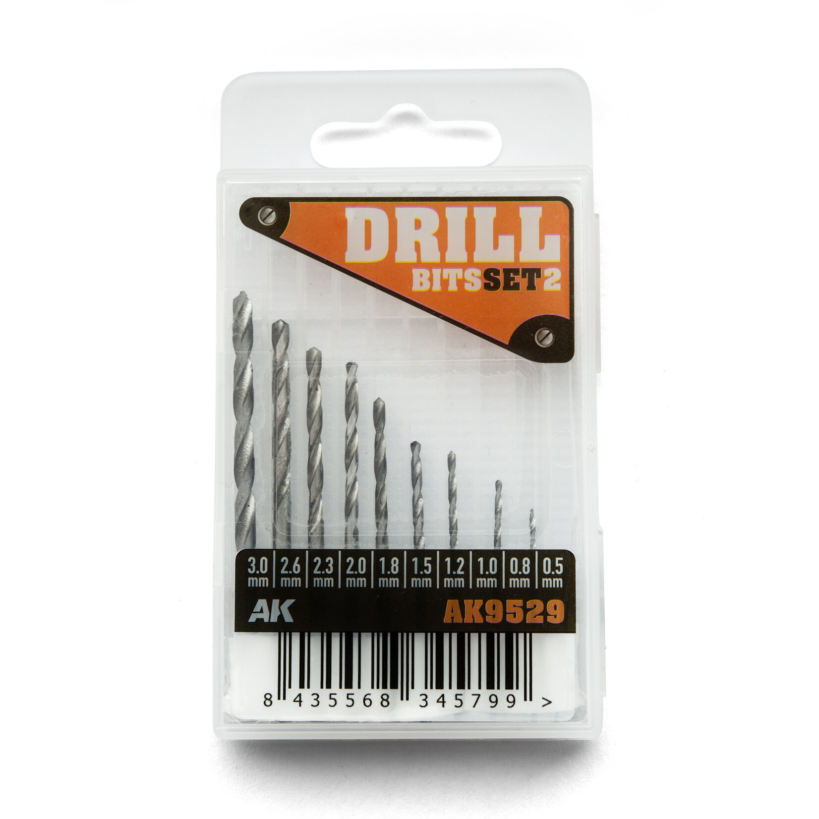 AK Interactive AK-9529 Interactive Drill Bits: Set 2