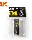AK Interactive AK9011B Cutter Spare Blades (20) Set