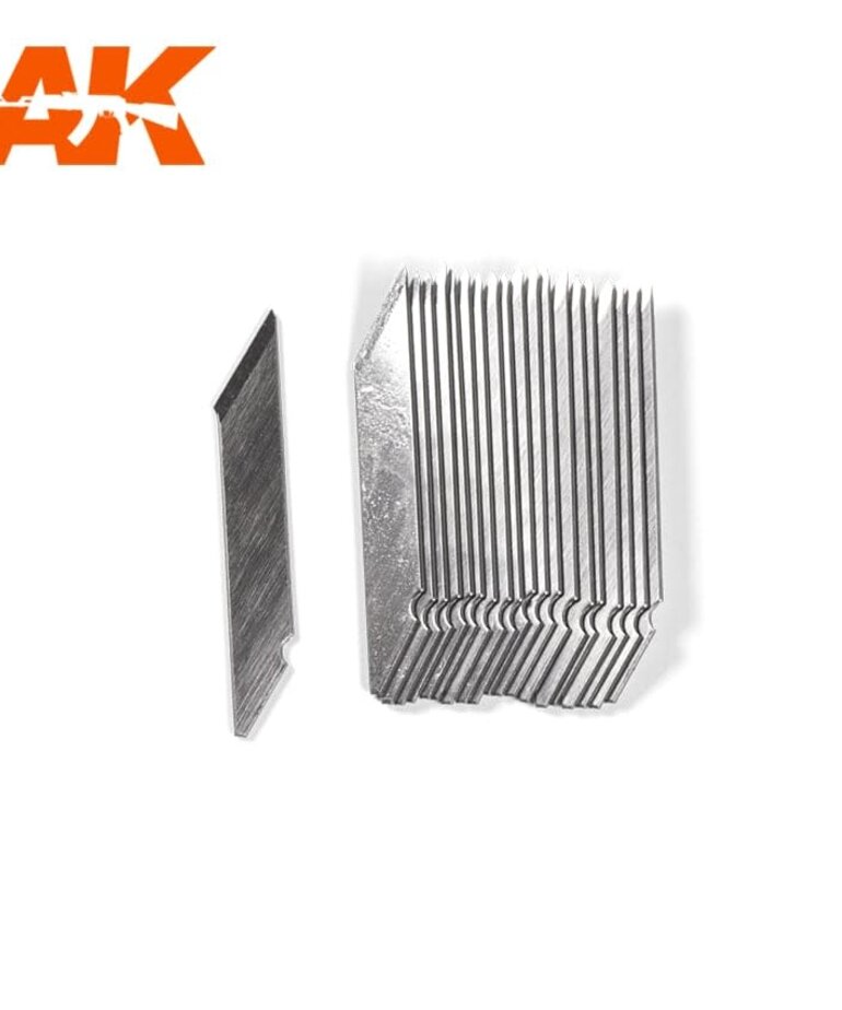 AK Interactive AK9011B Cutter Spare Blades (20) Set