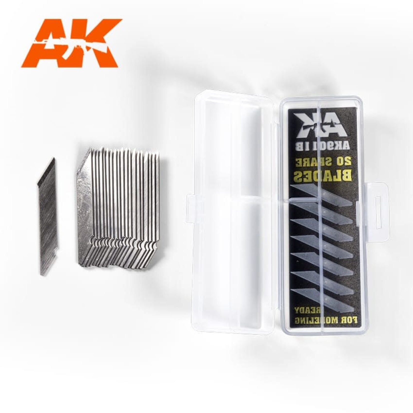 AK Interactive AK9011B Cutter Spare Blades (20) Set