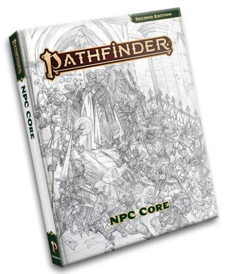 Pathfinder 2E NPC Core Sketch Cover