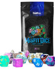 Metallic Dice Games MDG Fanroll Mystery Misfit: Mini Polyhedral Dice Set (2 pack)