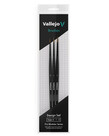 Vallejo Vallejo Brush: Brush Set: Design: Natural Hair (Sizes 0, 1 & 2)