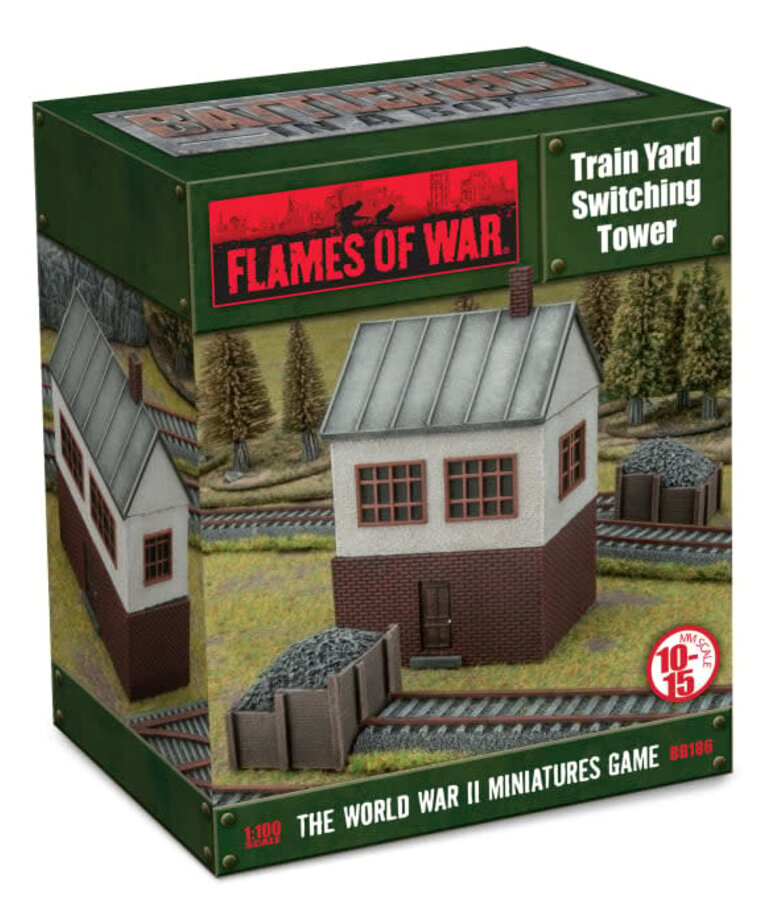 Gale Force Nine GaleForce Nine Flames of War - Battlefield in a Box: Train Yard Switching Tower