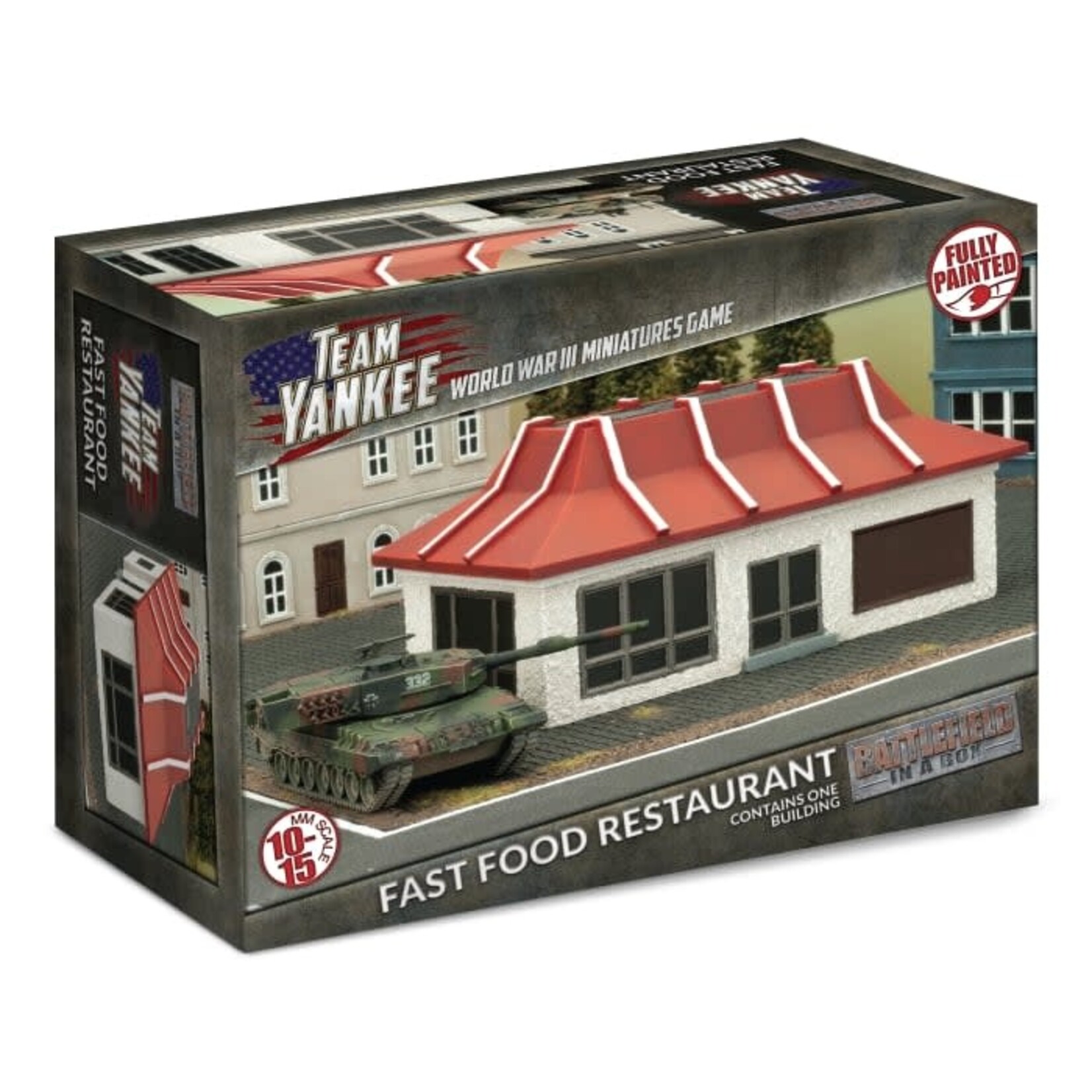 Gale Force Nine GaleForce Nine Flames of War - Battlefield in a Box: Modern Fast Food Restaurant