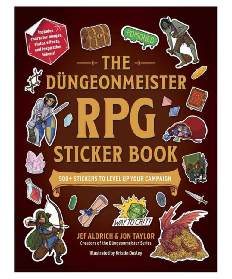 Adams Media The Dungeonmeister RPG Sticker Book