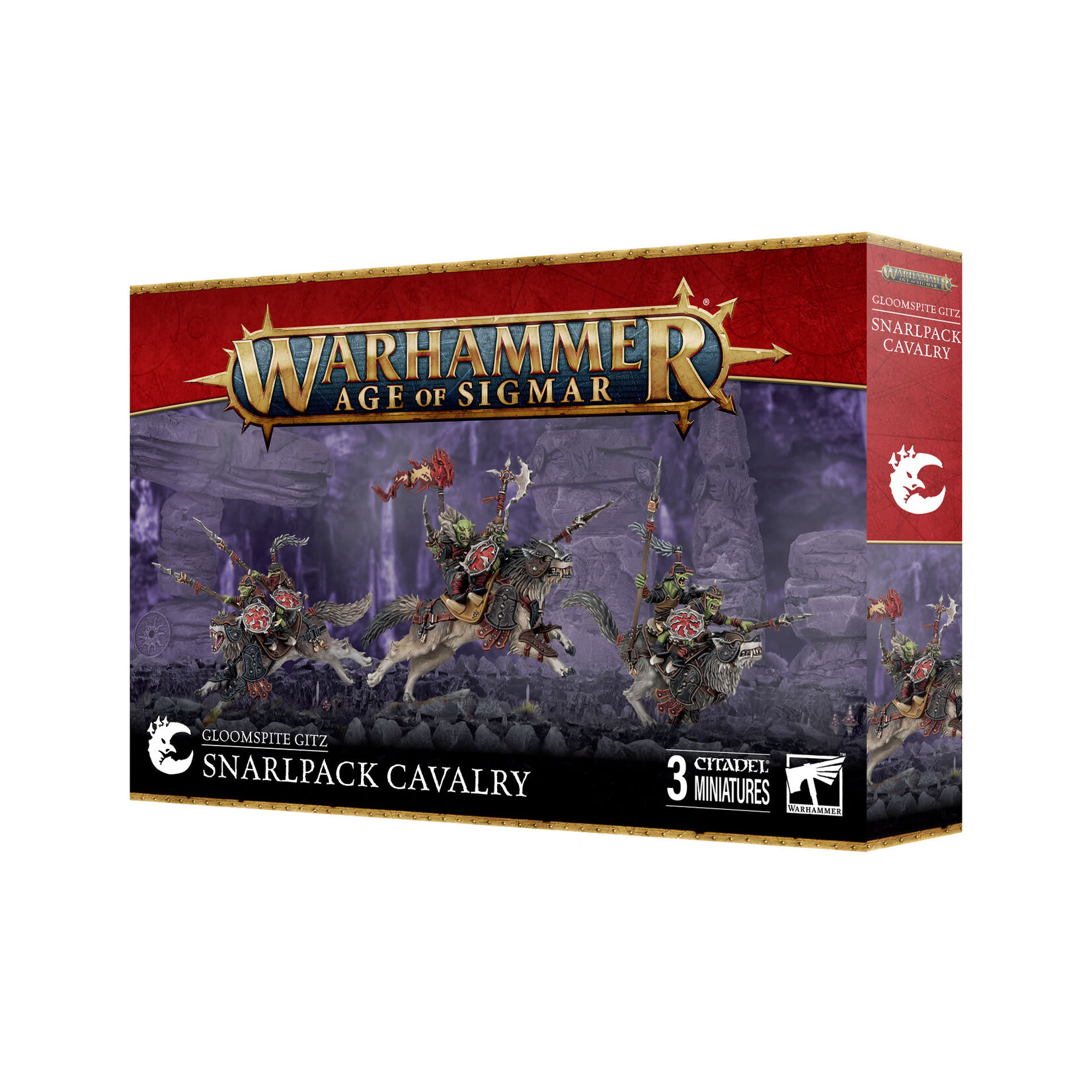 Age of Sigmar Age of Sigmar: Gloomspite Gitz: Snarlpack Cavalry