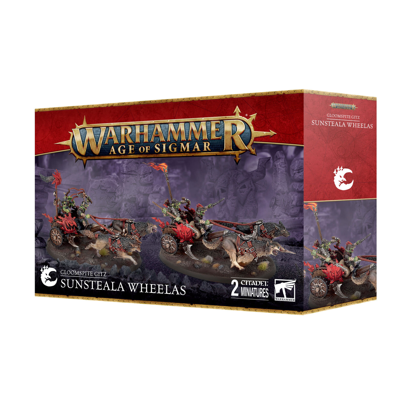 Age of Sigmar Age of Sigmar: Gloomspite Gitz: Sunsteala Wheelas