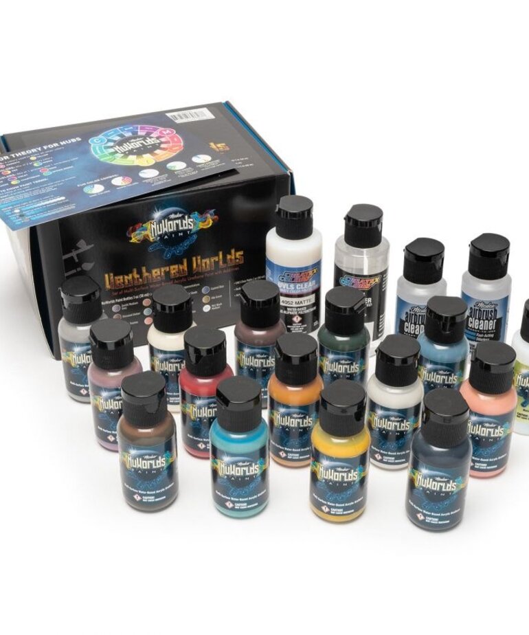Medea Medea NuWorlds: Weathered Worlds Paint Set