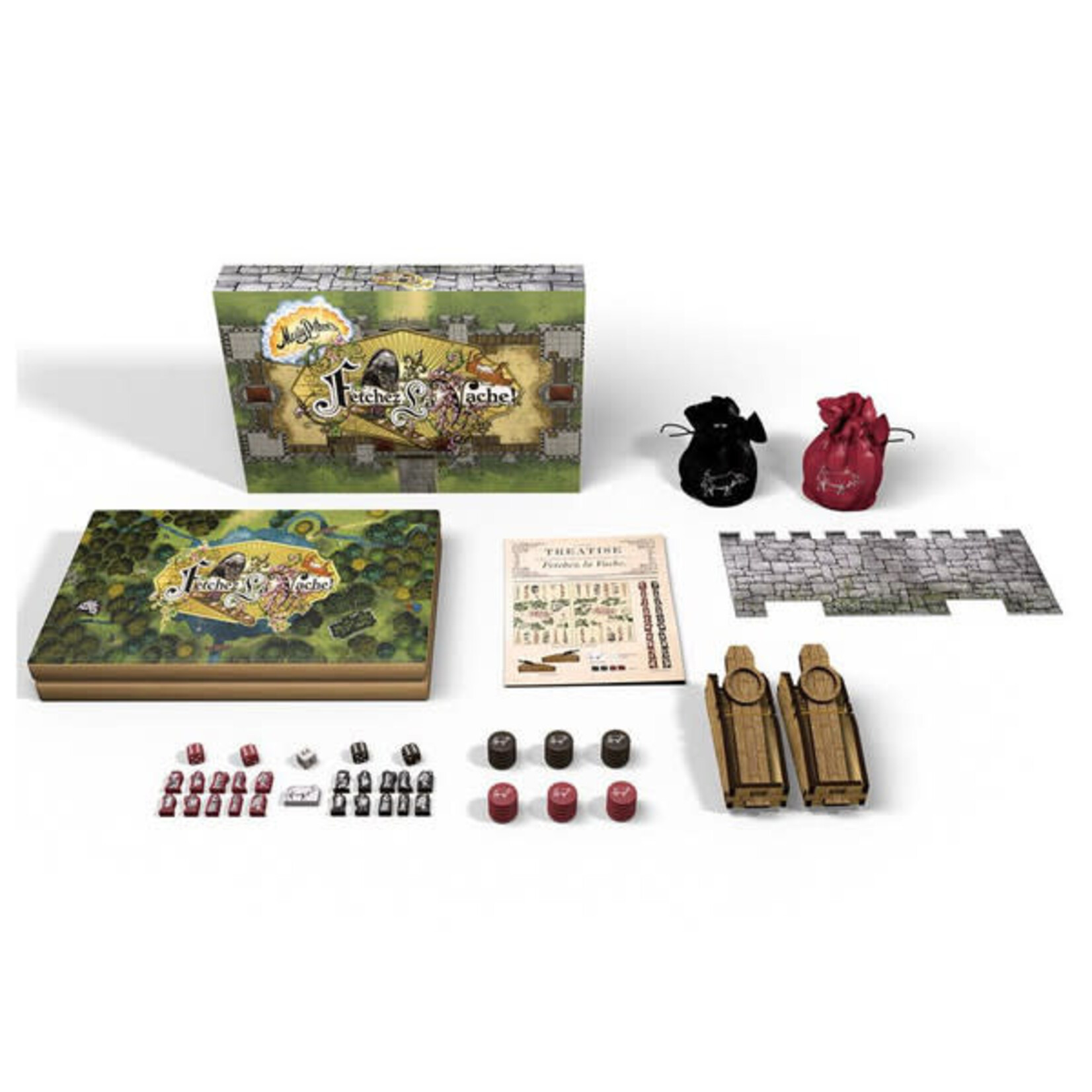 Exalted Funeral Press Monty Python: Fetchez la Vache! 3-in-1 Game Set