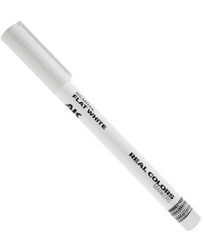 AK Interactive AK Interactive Real Colors Markers Flat White