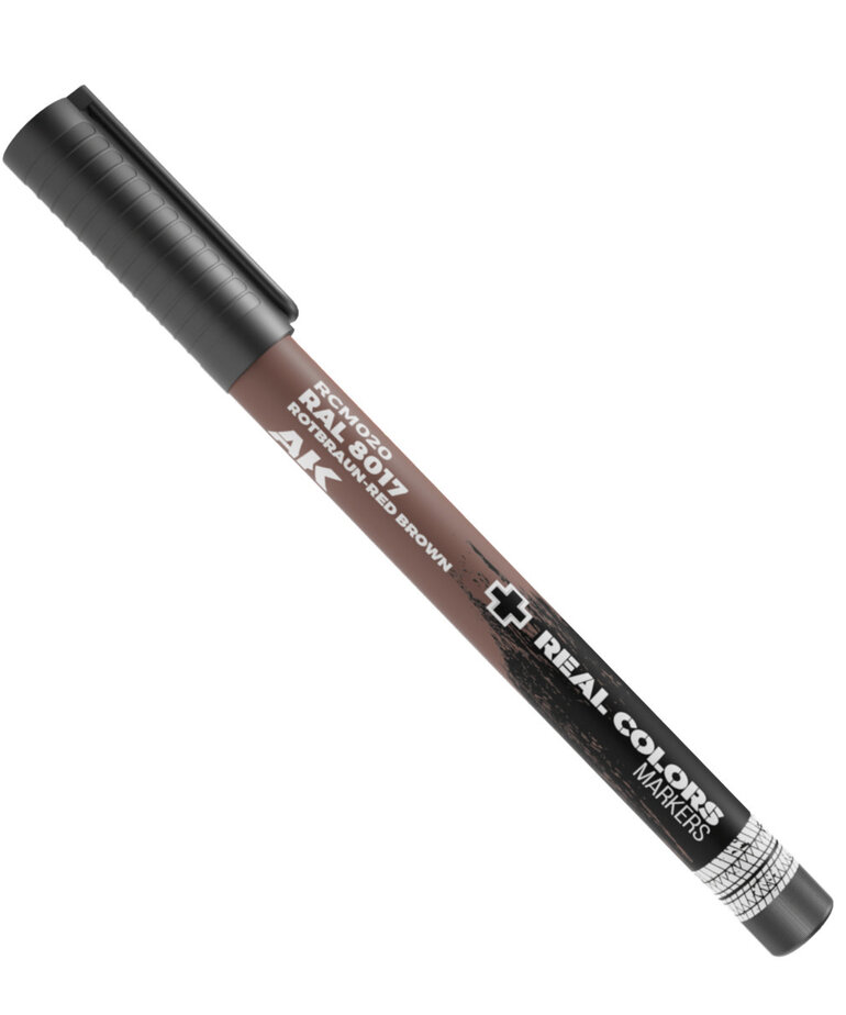 AK Interactive AK Interactive Real Colors Markers RAL 8017 Rotbraun-Red Brown