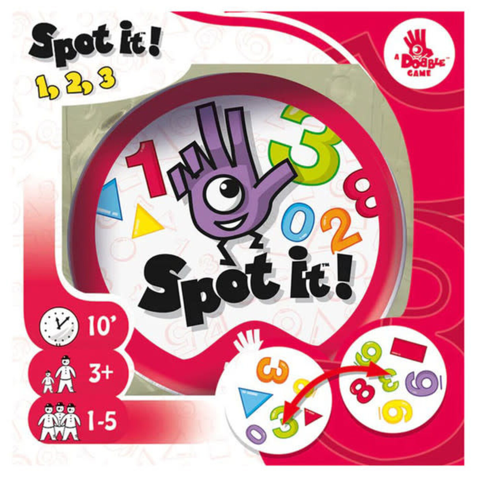 Asmodee Spot It 123 Box
