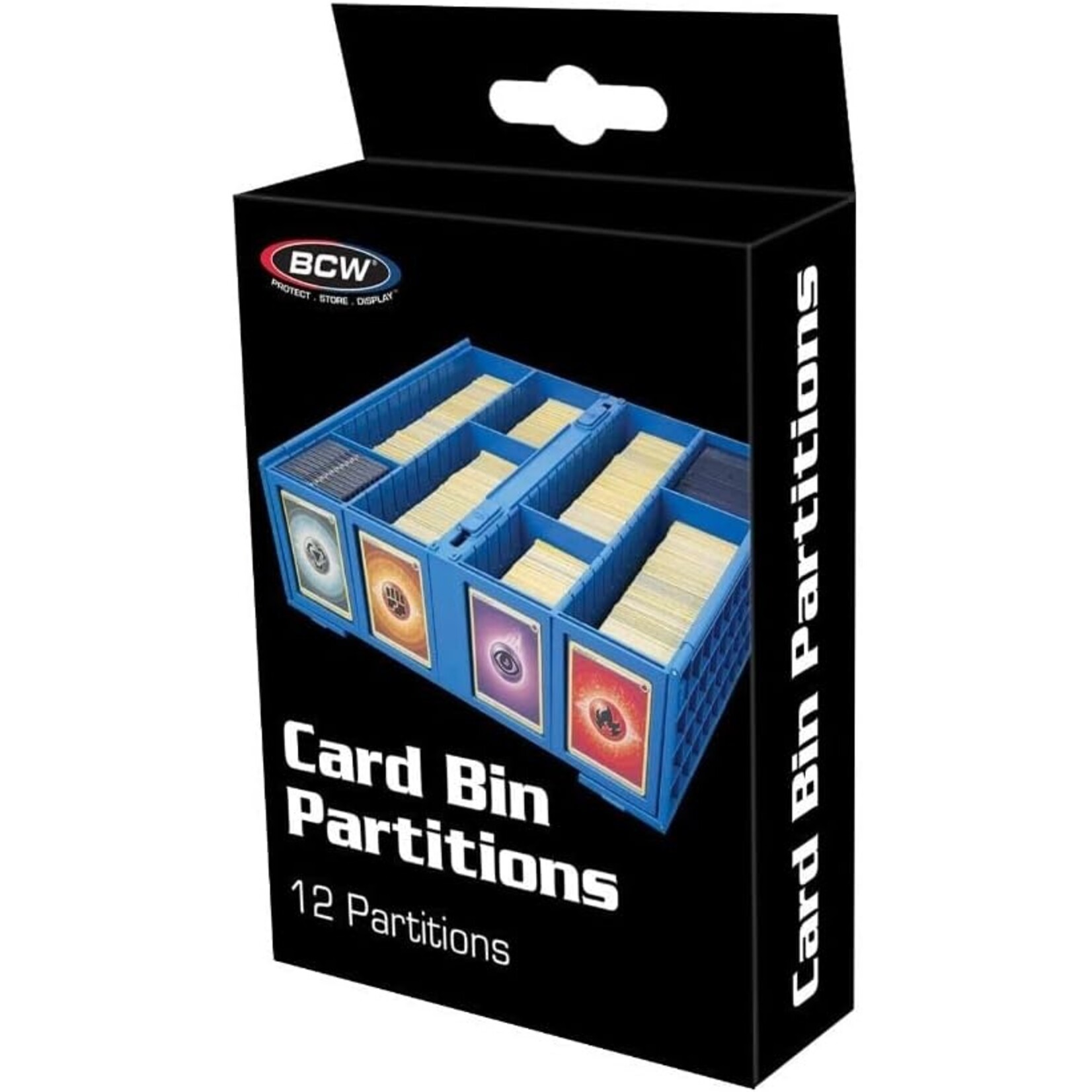 BCW Diversified BCW Card Bin Partitions Blue (12)